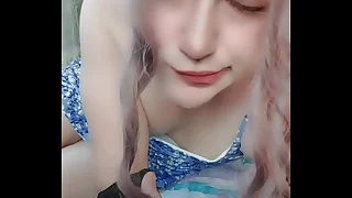 Slaying in a Sexy Mini&colon; Crossdresser with a Booty that Demands Attention&excl;